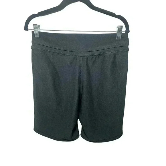 Nike Bike Shorts Women Medium Grey Fit Dry 10" Inseam Cycling Workout Active - Picture 2 of 9